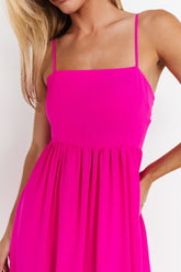 Regan Tank Maxi Dress | Fuchsia